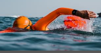 OPEN WATER TOW BAG VOLARE -  Hi Viz 15ltr