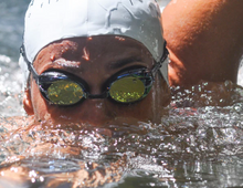 Load image into Gallery viewer, SWIM GOGGLES  VOLARE - Style Kirra Socket Silver
