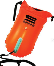 Load image into Gallery viewer, OPEN WATER TOW BAGS | BLUE 70  - Style Hi Viz 17Ltr
