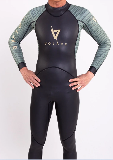 WETSUIT - VOLARE - Long Sleeve (green) -MENS